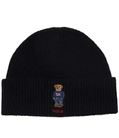 Polo Ralph Lauren Solid Flag Bear Beanie