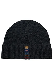 Polo Ralph Lauren Solid Flag Bear Beanie