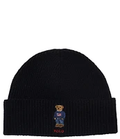 Polo Ralph Lauren Solid Flag Bear Beanie