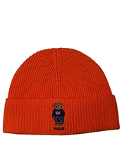 Polo Ralph Lauren Solid Flag Bear Beanie