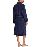 Polo Ralph Lauren Solid Microfiber Plush Robe