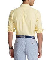 Polo Ralph Lauren Solid Oxford Long-Sleeve Woven Shirt