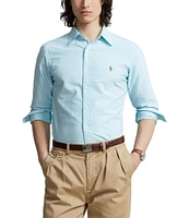 Polo Ralph Lauren Solid Oxford Long-Sleeve Woven Shirt