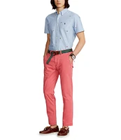 Polo Ralph Lauren Straight Fit Flat Front Stretch Twill Chino Pants