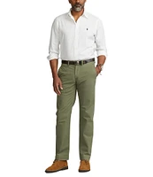 Polo Ralph Lauren Straight Fit Flat Front Stretch Twill Chino Pants