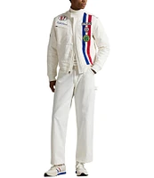 Polo Ralph Lauren Stretch Double-Knit Racing Track Jacket