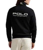 Polo Ralph Lauren Stretch Double-Knit Racing Track Jacket