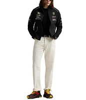 Polo Ralph Lauren Stretch Double-Knit Racing Track Jacket