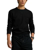 Polo Ralph Lauren Stretch Waffle-Knit Sweatshirt