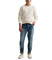 Polo Ralph Lauren Stretch Waffle-Knit Sweatshirt