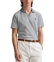 Polo Ralph Lauren Stripe Featherweight Mesh Short Sleeve Polo Shirt