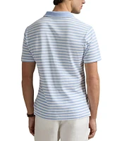 Polo Ralph Lauren Stripe Featherweight Mesh Short Sleeve Polo Shirt