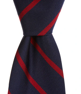 Polo Ralph Lauren Striped 3#double; Silk Repp Tie