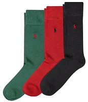 Polo Ralph Lauren Super Soft Dress Socks 3-Pack