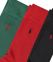 Polo Ralph Lauren Super Soft Dress Socks 3-Pack