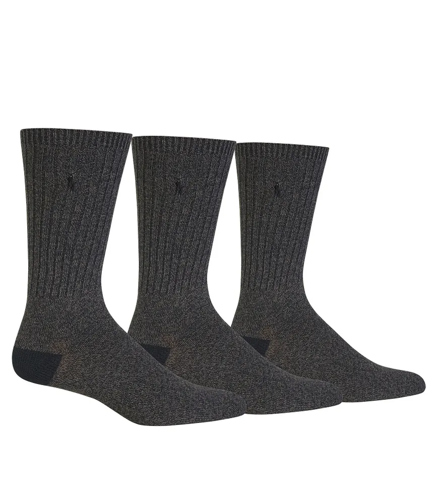 Polo Ralph Lauren Supersoft Ragg Crew Socks 3-Pack