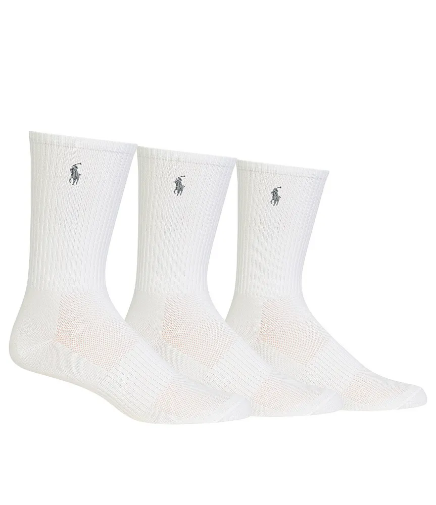 Polo Ralph Lauren Technical Casual Crew Socks 3-Pack