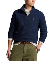 Polo Ralph Lauren Terry Long Sleeve Quarter-Zip Pullover