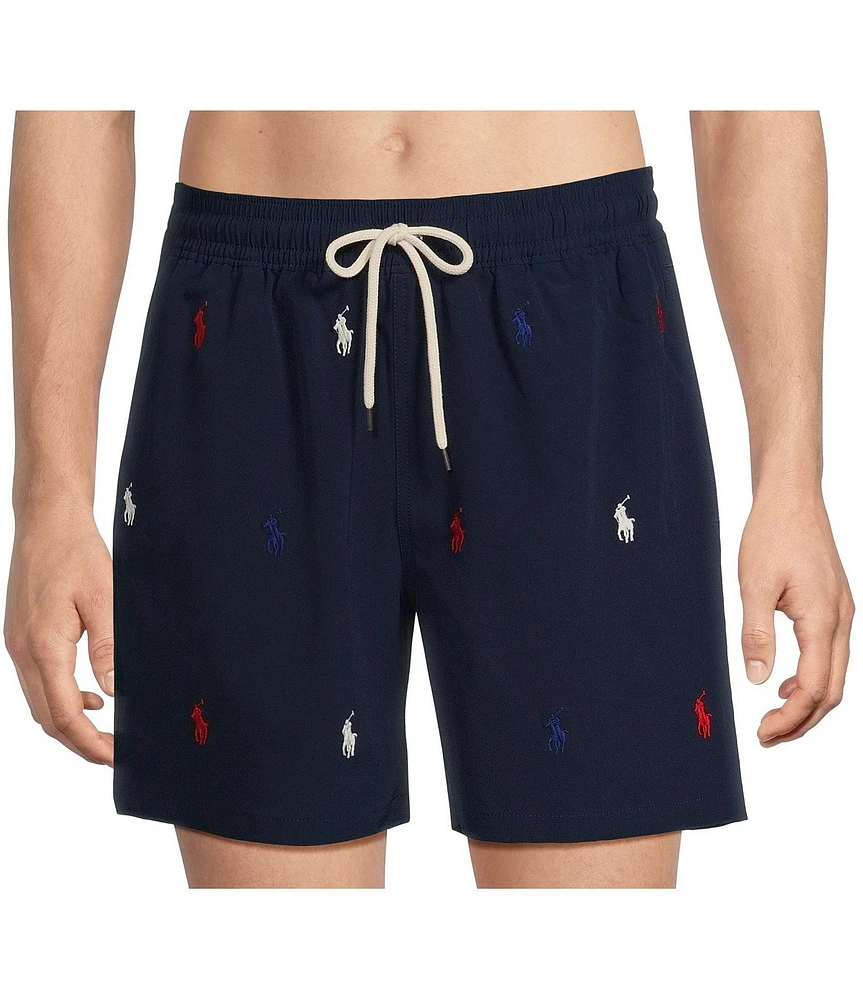 Polo Ralph Lauren Traveler Classic 5.75#double; Inseam Swim Trunks