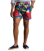 Polo Ralph Lauren Traveler Classic Fit Hoffman Print 5.75#double; Inseam Swim Trunks