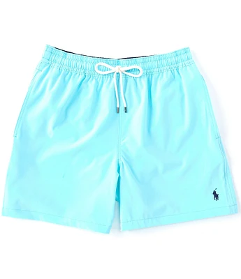 Polo Ralph Lauren Traveler Solid 5.75#double; Inseam Swim Trunks