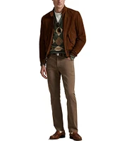Polo Ralph Lauren Varick Slim Straight Stretch Sateen Pants