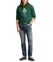 Polo Ralph Lauren Varsity Bear Long Sleeve Hoodie T-Shirt