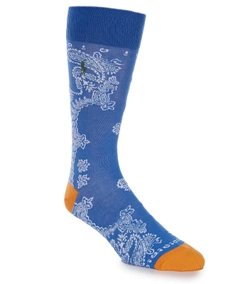 Polo Ralph Lauren Washed Bandana Dress Socks
