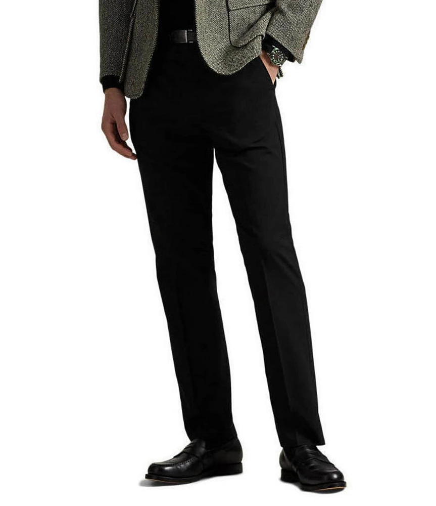 Polo Ralph Lauren Weekday Solid Flat Front Stretch Pants