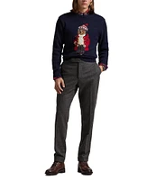 Polo Ralph Lauren Winter Holiday Polo Bear Cotton Cashmere Sweater