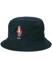 Polo Ralph Lauren Winter Polo Bear Twill Bucket Hat