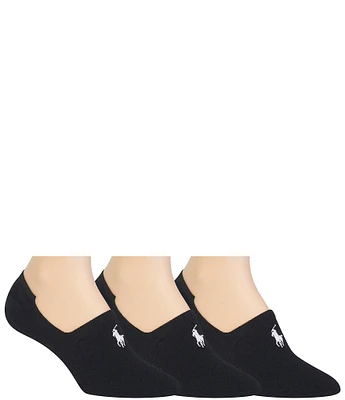 Polo Ralph Lauren Women's Sneaker Liner Socks, 3 Pack