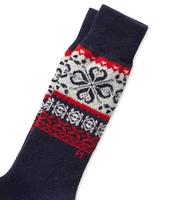 Polo Ralph Lauren Wool Snowflake Boot Socks