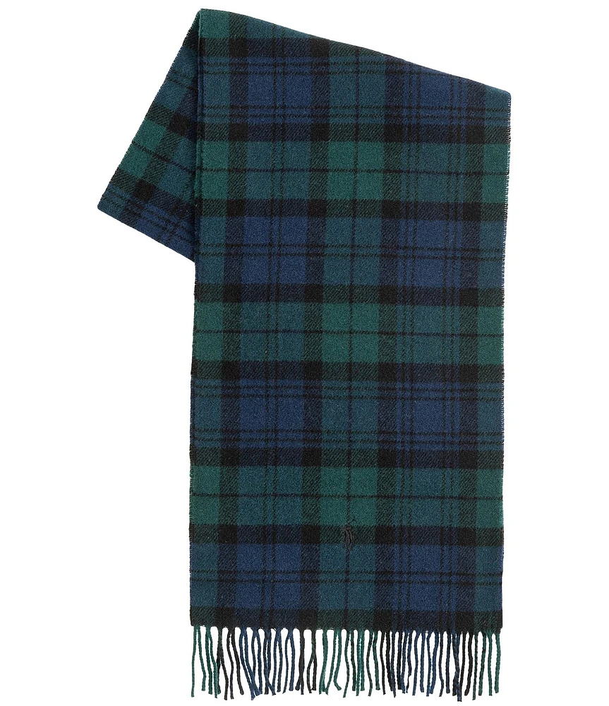 Polo Ralph Lauren Woolen Plaid Scarf