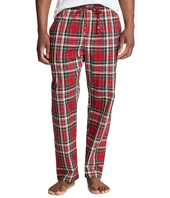 Polo Ralph Lauren Woven Vibrant Plaid Pattern Pajama Pants