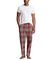 Polo Ralph Lauren Woven Vibrant Plaid Pattern Pajama Pants