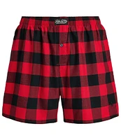 Polo Ralph Lauren Yarn-Dyed Cotton Flannel Checked Print Woven Boxers