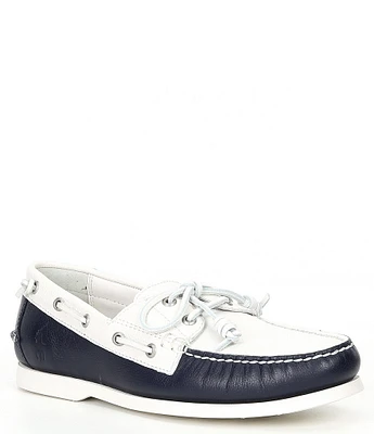 Polo Ralph Lauren Men's Merton Leather Boat Shoes