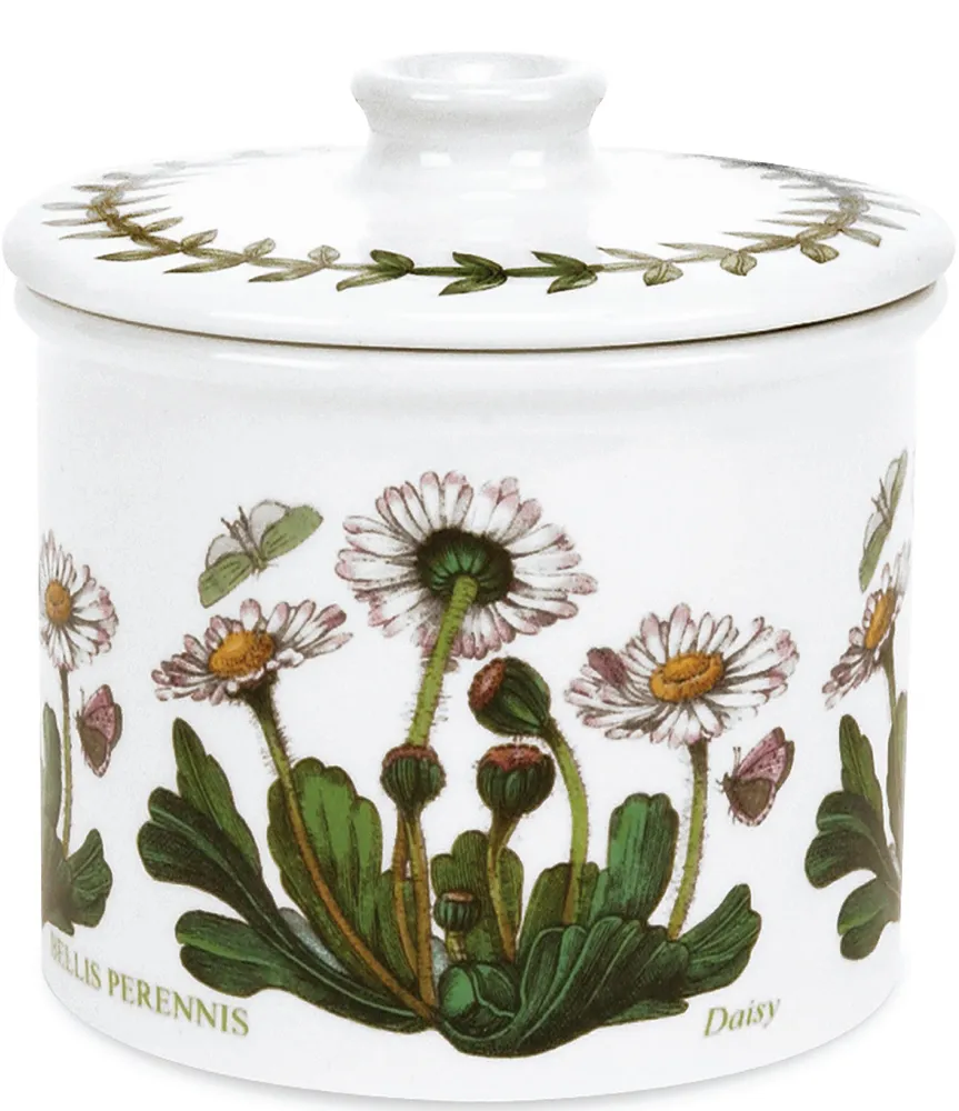 Portmeirion Botanic Garden Daisy Covered Sugar Bowl