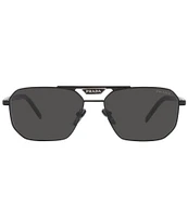 Prada Men's PR 58YS 57mm Rectangle Sunglasses