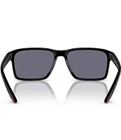 Prada Men's PS 05YS 58mm Mirrored Rectangle Sunglasses