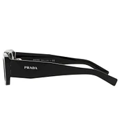 Prada Unisex PR 06YS 53mm Rectangle Sunglasses