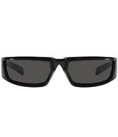 Prada Unisex PR 25YS 63mm Rectangle Sunglasses