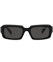 Prada Unisex PR 27ZS 54mm Rectangle Sunglasses