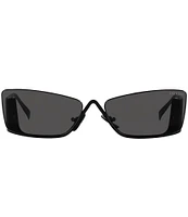 Prada Unisex PR 59ZS 64mm Butterfly Sunglasses