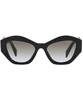 Prada Women's 53mm Geometric Cat Eye Sunglasses