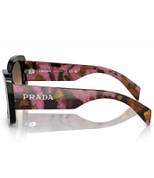 Prada Women's 57mm Rectangle Sunglasses