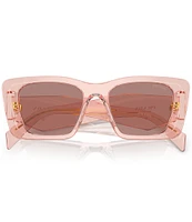 Prada Women's PR 08YS 51mm Transparent Butterfly Sunglasses