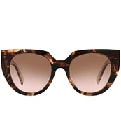 Prada Women's PR 14WS 52mm Tortoise Cat Eye Sunglasses