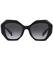 Prada Womens PR 16WS 53mm Geometric Sunglasses